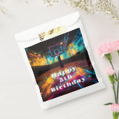 Levendige Basketbal Party Favor Bag Bedankzakje (Gezegeld)