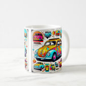 " LEVENDIGE BEETLE " KOFFIEMOK (Voorkant rechts)