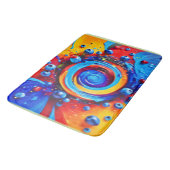 Levendige Berry Vortex Badmat (Gekanteld)