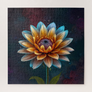 Levendige bloemen: een bloemenpuzzel legpuzzel