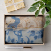 Levendige Bloemen Koning Krab Decoupage Tissuepapier (Geschenk)