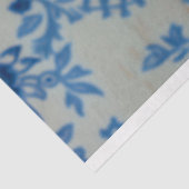 Levendige Bloemen Koning Krab Decoupage Tissuepapier (Detail)