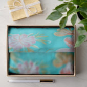 Levendige  Bloemen Koning Krab Decoupage Tissuepapier (Geschenk)