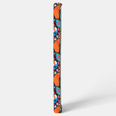 Levendige bloementuin Bliss Samsung Galaxy Hoesje (Linkerkant)