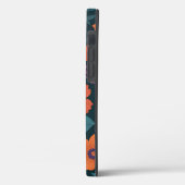 Levendige bloemenwandtapijt Case-Mate iPhone case (Achterkant / Links)