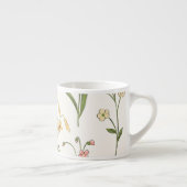 Levendige bloemmedley espresso kop (Rechts)