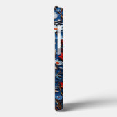 Levendige bloemschilderkunst Case-Mate iPhone case (Achterkant / Links)