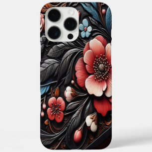 Levendige Bloesems en Tak Scene iPhone 16 Pro Max Hoesje