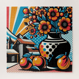 Levendige Bloesems Legpuzzel