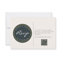 Levendige Botanische Bloemen Bruiloft QR Code