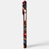 Levendige Buitenaardse Ontmoetings Kunst Case-Mate iPhone Case (Achterkant / Links)