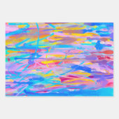 levendige cascade inpakpapier vel (Voorkant 2)