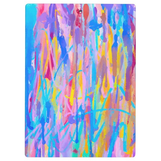 levendige cascade klembord (Achterkant)