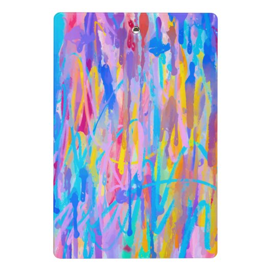 levendige cascade mini klembord (Achterkant)