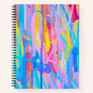 levendige cascade notitieboek