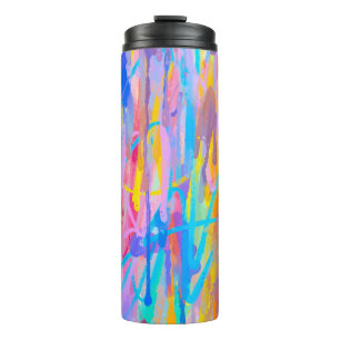 levendige cascade thermosbeker