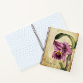  levendige Cattleya labiata orchidee Notitieboek (Binnen)