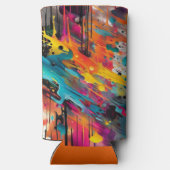 Levendige Chaos Splash Graffiti (Achterkant)