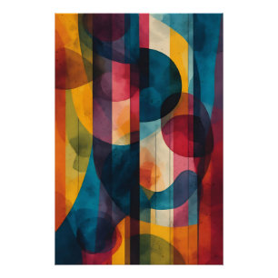 Levendige Chromatische Harmonie Perfect Poster