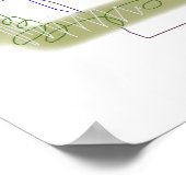 Levendige compositie poster (Hoek)