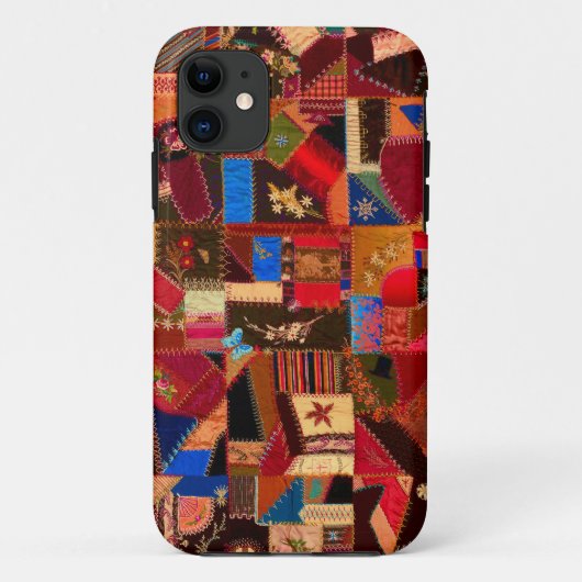 Levendige  Crazy Quilt Case-Mate iPhone Case (Achterkant)