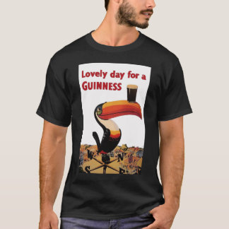 Levendige dag voor een Guinness  beer-advertentie- T-shirt