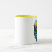 Levendige dageraad op de Angler’s Dream Rainbow Tr Mok (Midden)