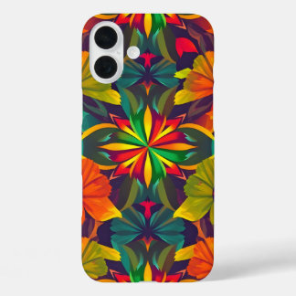 Levendige Digitale Print iPhone16 Hoesje - Artisti