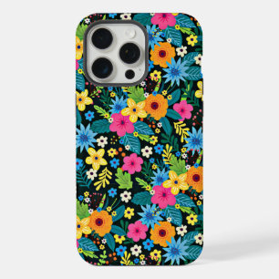 Levendige Ditsy Flowers Bloemenpatroon-43785 iPhone 15 Pro Max Hoesje