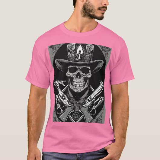 Levendige DJ Vinyl Logo T-shirt Design (Voorkant)