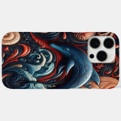 Levendige Dolphin Ocean Art Case-Mate iPhone Case (Achterkant (horizontaal))