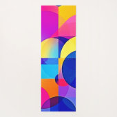 Levendige Dot Energy Art Yogamat (Achterkant)