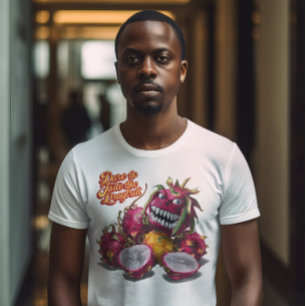 Levendige Dragon Fruit brult T-shirt