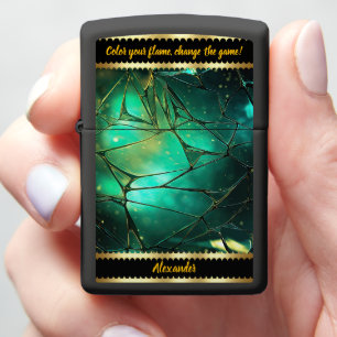 Levendige Emerald holografische textuur