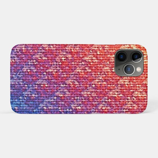 Levendige emotionele mozaïeksprankeling Case-Mate iPhone case (Achterkant (horizontaal))