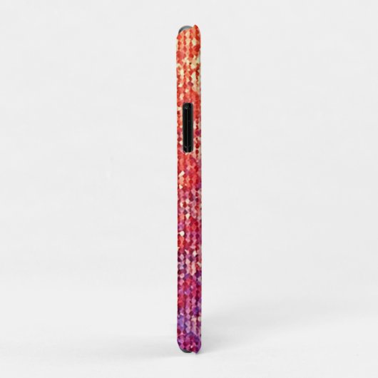 Levendige emotionele mozaïeksprankeling Case-Mate iPhone case (Achterkant/rechts)