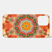 Levendige energiekleuren: mandala design. Case-Mate iPhone case (Achterkant (horizontaal))