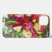 Levendige Floral Cell Phone Case (Achterkant (horizontaal))