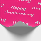 Levendige framboos cadeaupapier (Hoek)