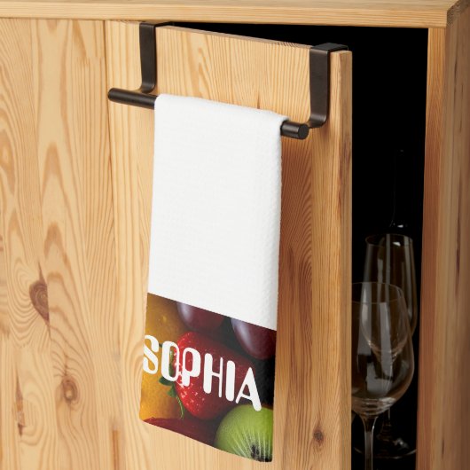 Levendige fruitfotografie theedoek (Derde Gevouwen)