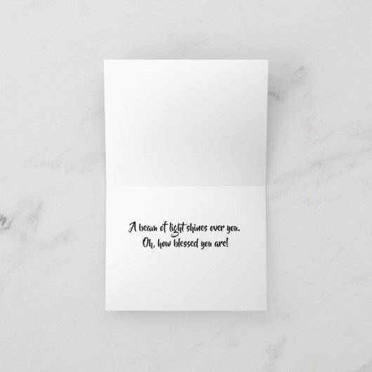 Levendige geldboom Ray van lichte Kaart (Binnen)