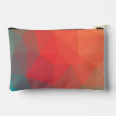 Levendige Geometrische Abstracte Aangepaste Initia Etui (Achterkant)