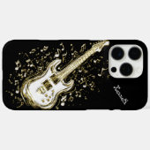 Levendige gitaar verlicht het podium Case-Mate iPhone case (Achterkant (horizontaal))