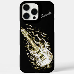 Levendige gitaarsnaren in harmonie iPhone 16 pro max hoesje