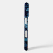 Levendige Glazen in lood kerstboom Case-Mate iPhone Case (Achterkant / Rechts)