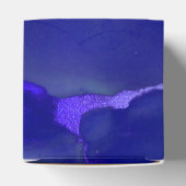 Levendige glinsterende inksplash bedankdoosjes (Bovenkant)