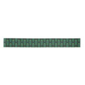 levendige groene pauw, 3-inch lintlintafdruk met s lint (Voorkant)