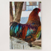 Levendige Haan 1014 Stuk Jigsaw Puzzel