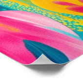 Levendige Heart Art Print (Hoek)