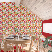 Levendige herfst laat een veelkleurig patroon acht